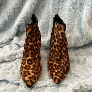 Cheetah print shoes from Nine West